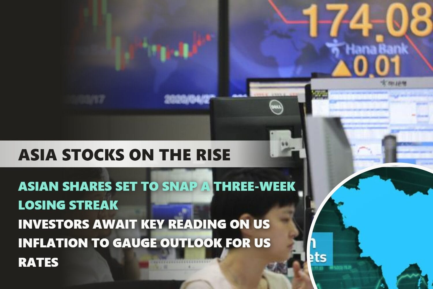 Asian stocks are experiencing a notable surge.