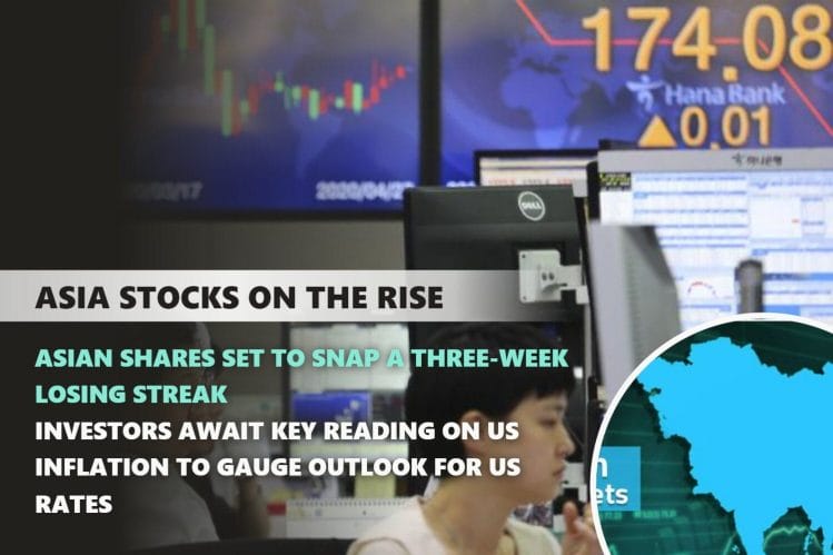 Asian stocks are experiencing a notable surge.